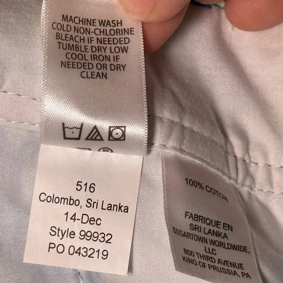 LILLY PULITZER Callahan Shorts in Lion in the Sun Ariel Blue Women's size 0 - Picture 8 of 10